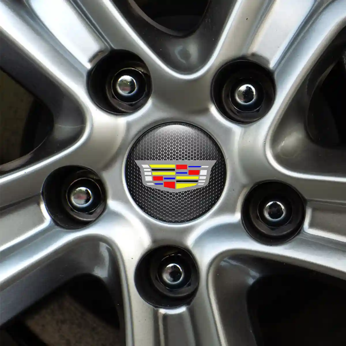 Cadillac Domed Sticker Self-Adhesive Limited Edition