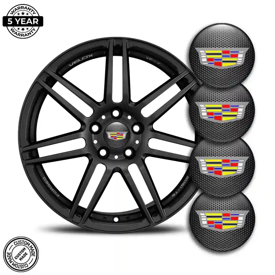Cadillac Domed Sticker Self-Adhesive Limited Edition