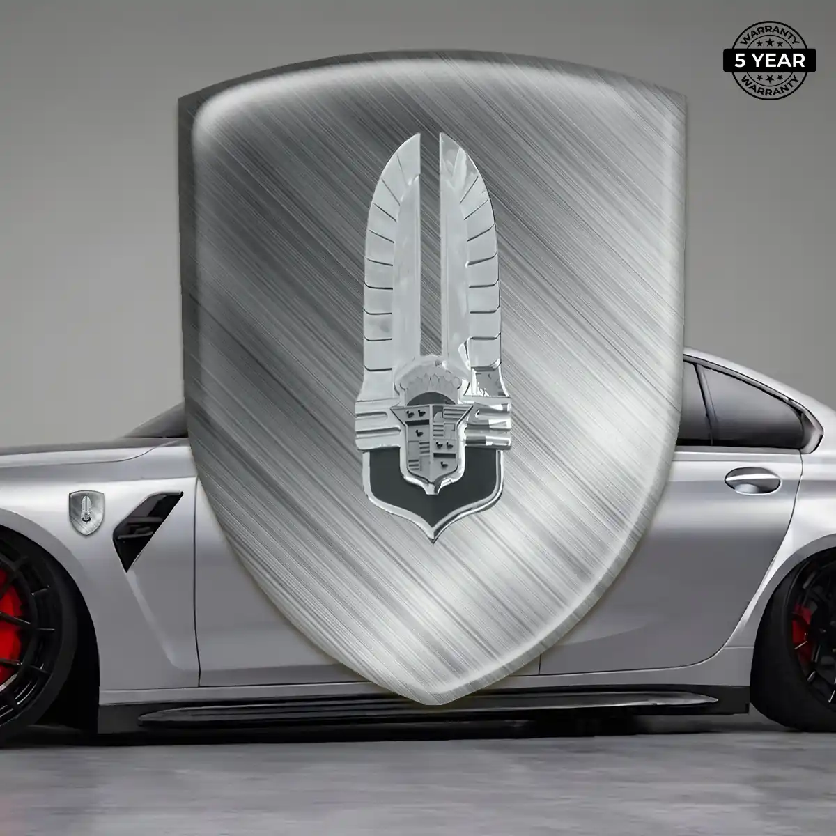 Cadillac Emblem Badge Branded Line
