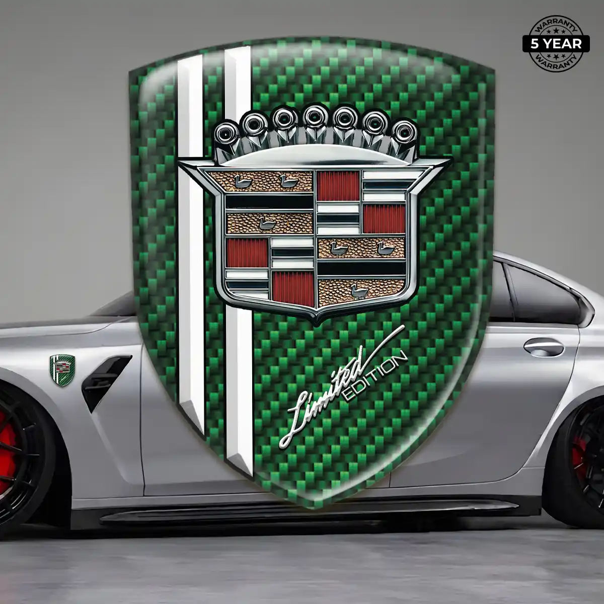 Cadillac Emblem Badge Cabin Style