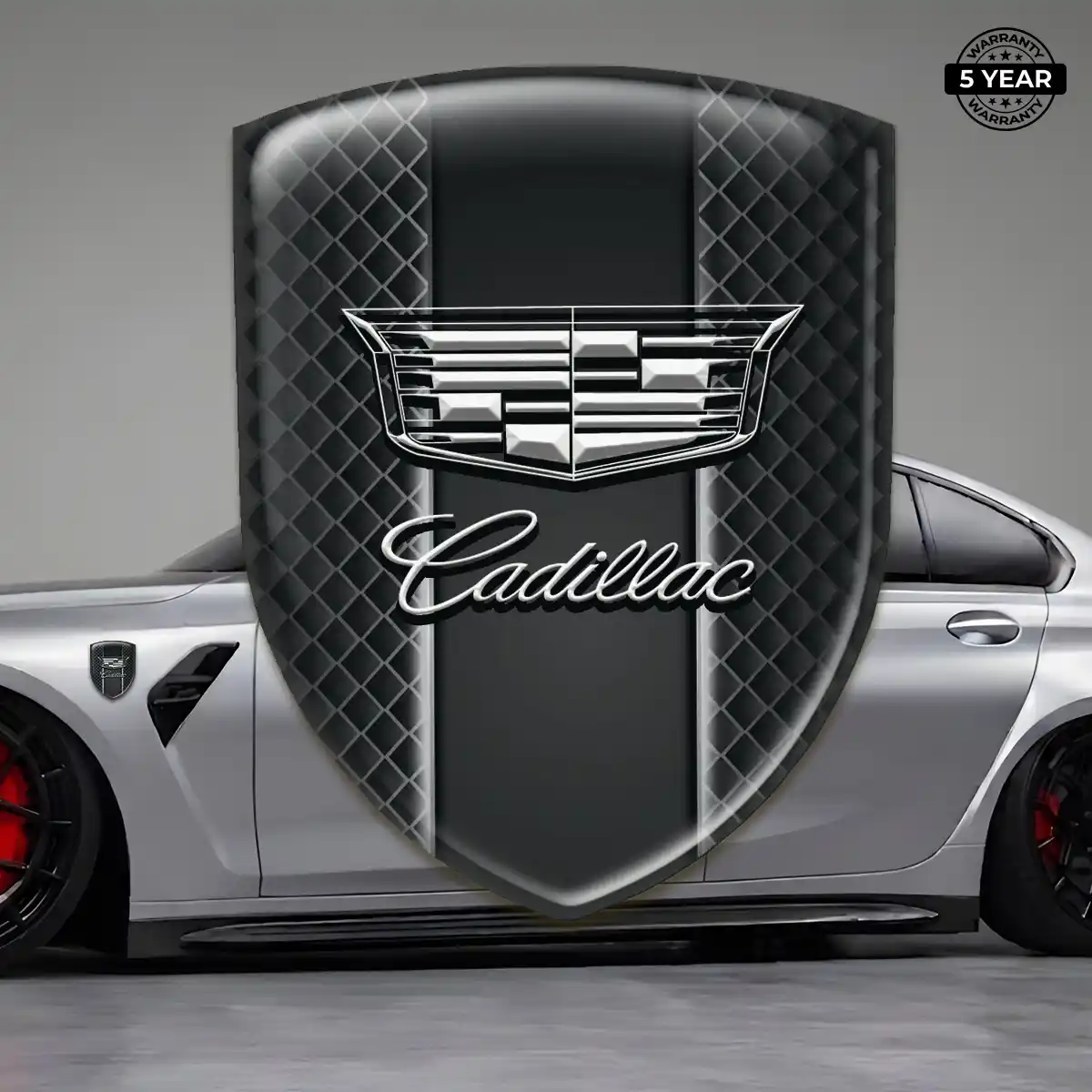 Cadillac Emblem Badge Exterior Luxe