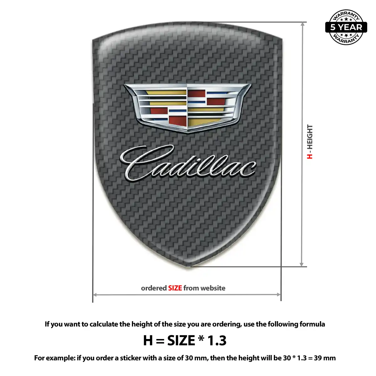 Cadillac Emblem Badge Interior Luxe
