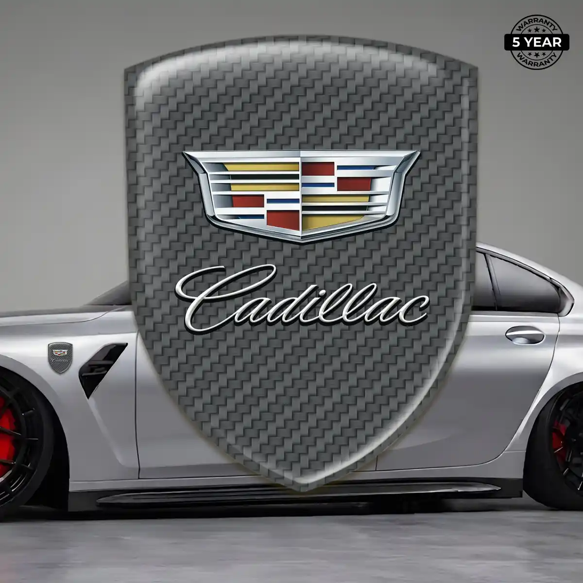 Cadillac Emblem Badge Interior Luxe