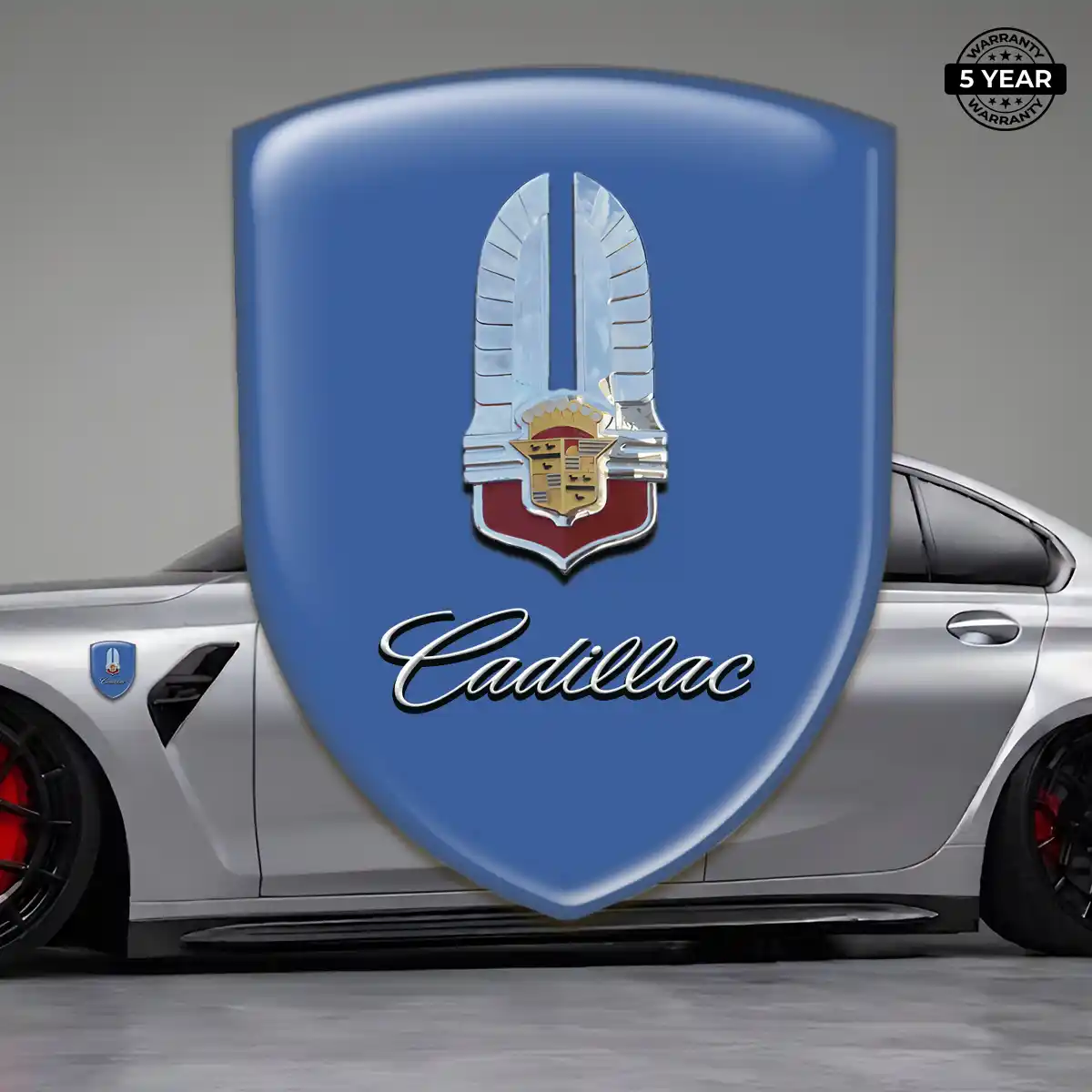 Cadillac Emblem Badge Logo Auto Tuning