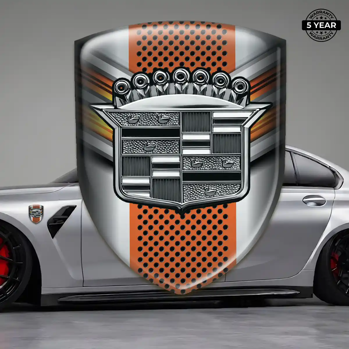 Cadillac Emblem Badge Logo Elite Edition
