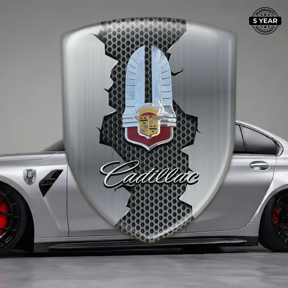 Cadillac Emblem Badge Logo Exterior Luxe