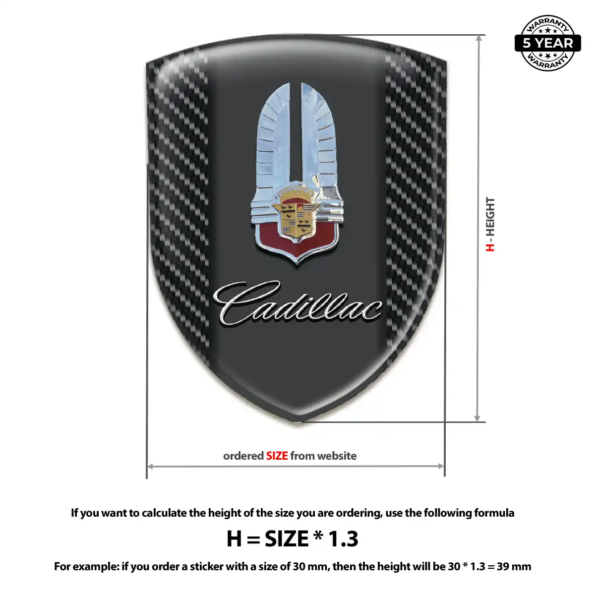 Cadillac Emblem Badge Logo Interior Elegance