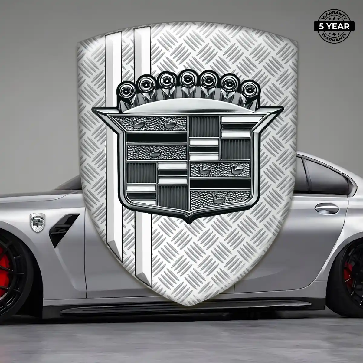 Cadillac Emblem Badge Logo Marked Edition