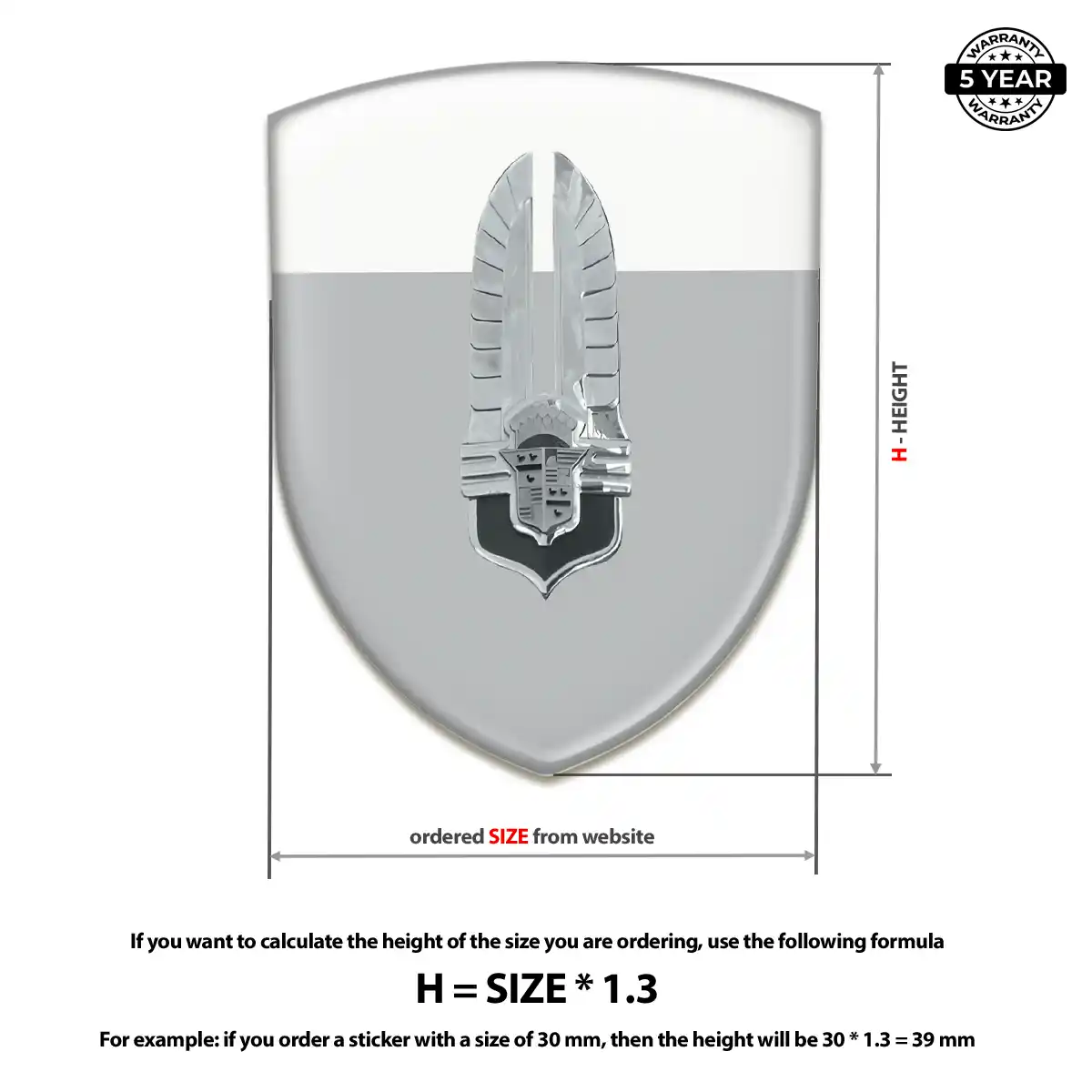 Cadillac Emblem Badge Logo Opulent Line