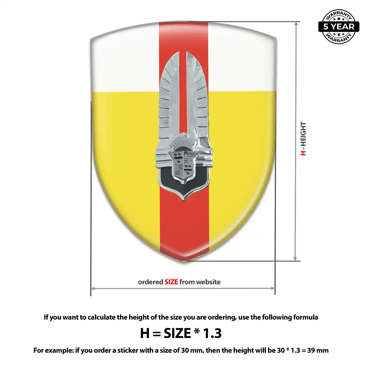 Cadillac Emblem Badge Logo Performance Style
