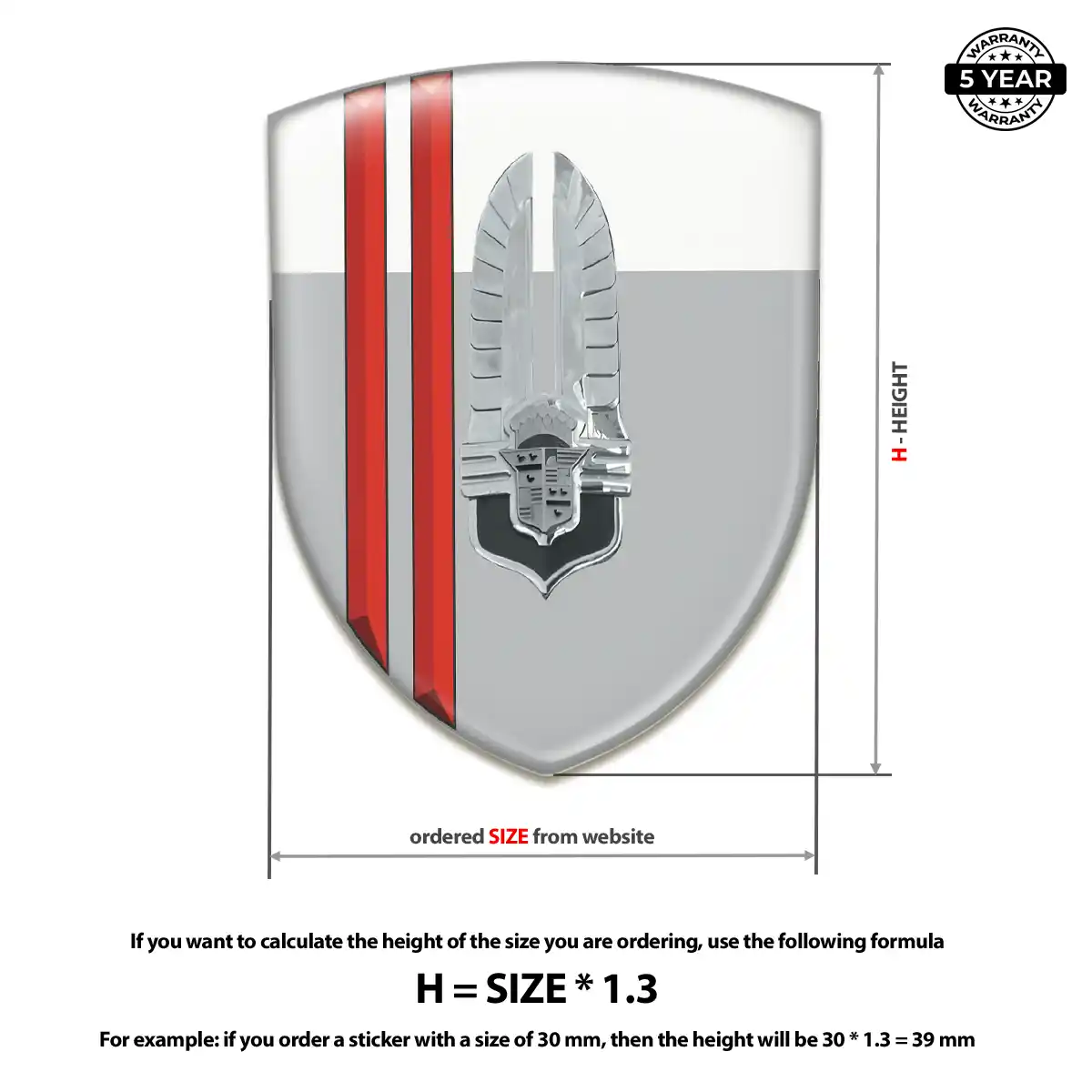 Cadillac Emblem Badge Logo Prime Quality