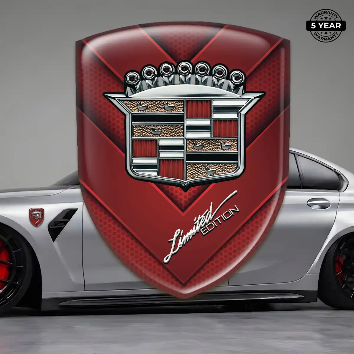 Cadillac Emblem Badge Logo Signature Grade