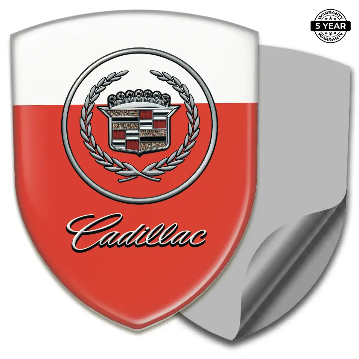 Cadillac Emblem Badge Outer Style