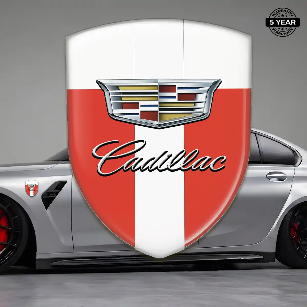 Cadillac Emblem Badge Performance Style