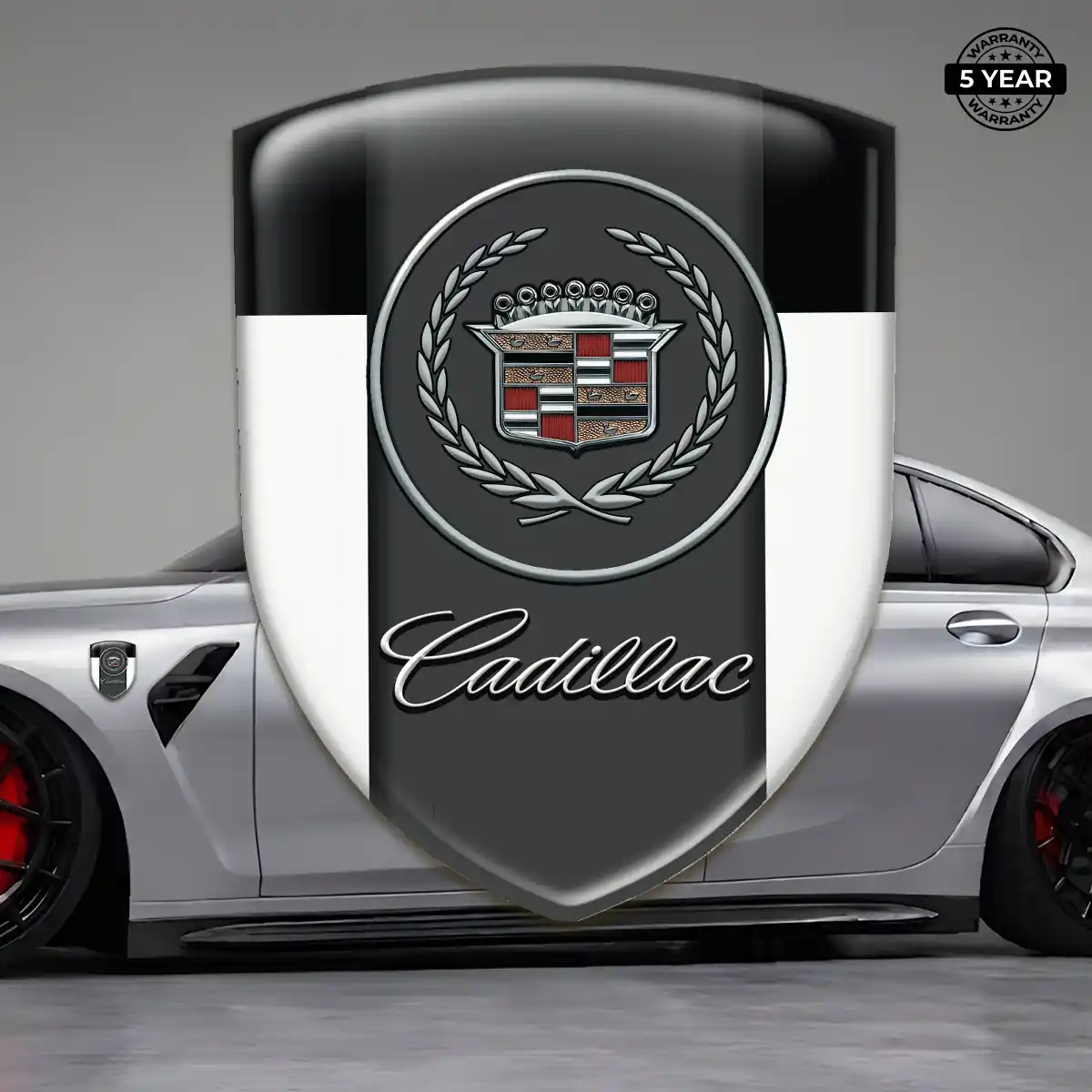 Cadillac Emblem Badge Prestige Line