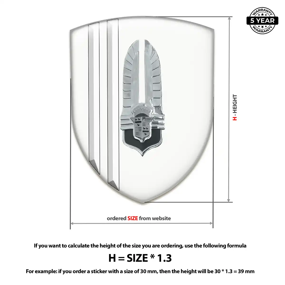 Cadillac Emblem Badge Prime Quality