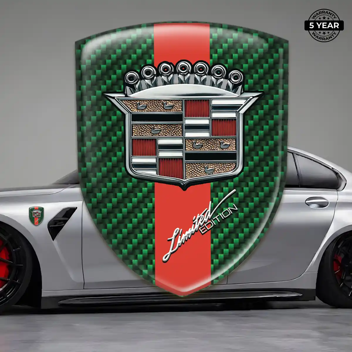 Cadillac Emblem Badge Resin Luxe
