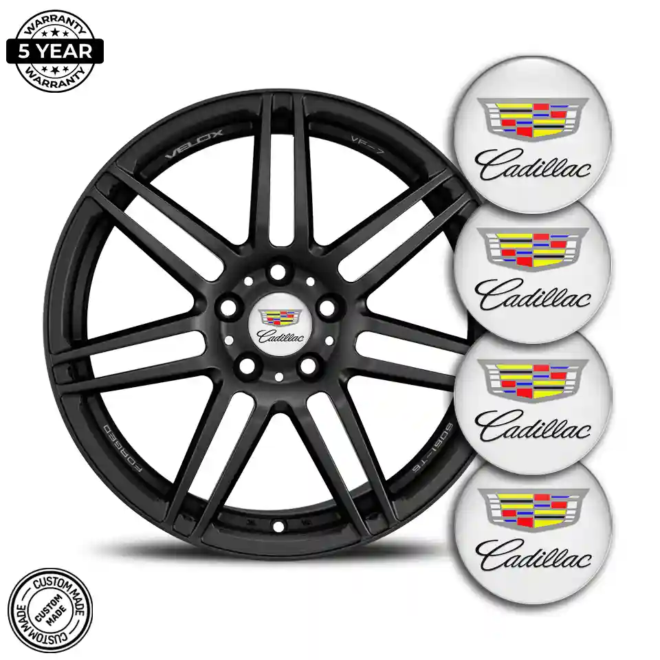 Cadillac Emblem Badge Self-Adhesive Premium Quality