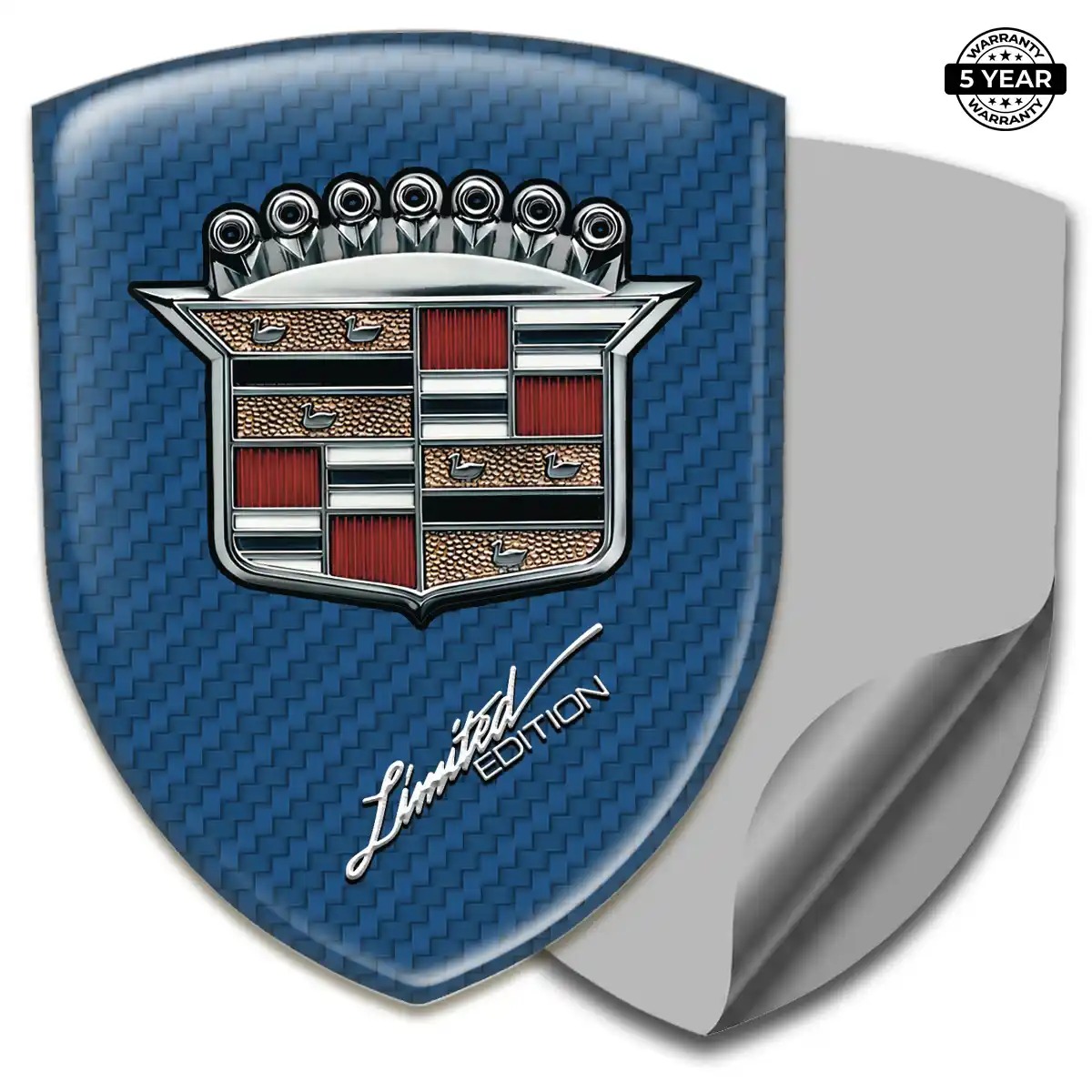 Cadillac Emblem Crest Performance Style