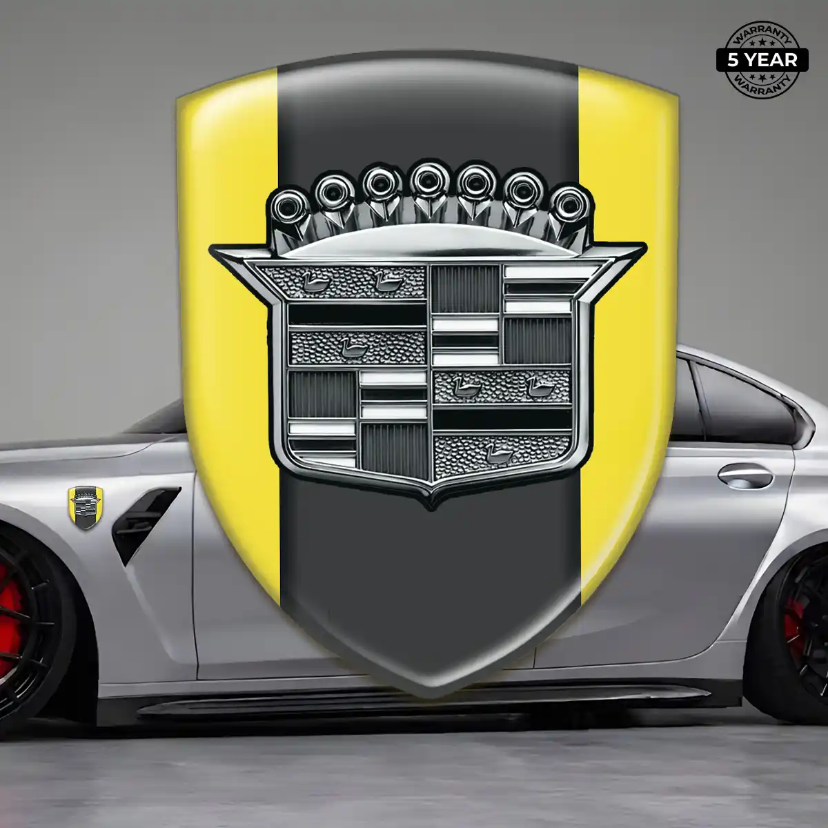 Cadillac Emblem Crest Prestige Line