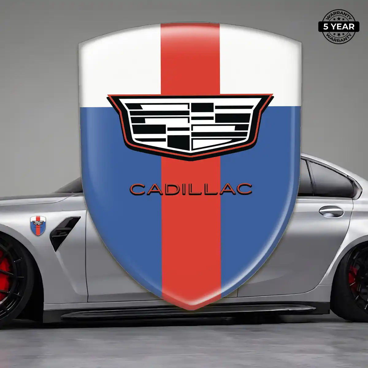 Cadillac Emblem Crest Resin Luxe