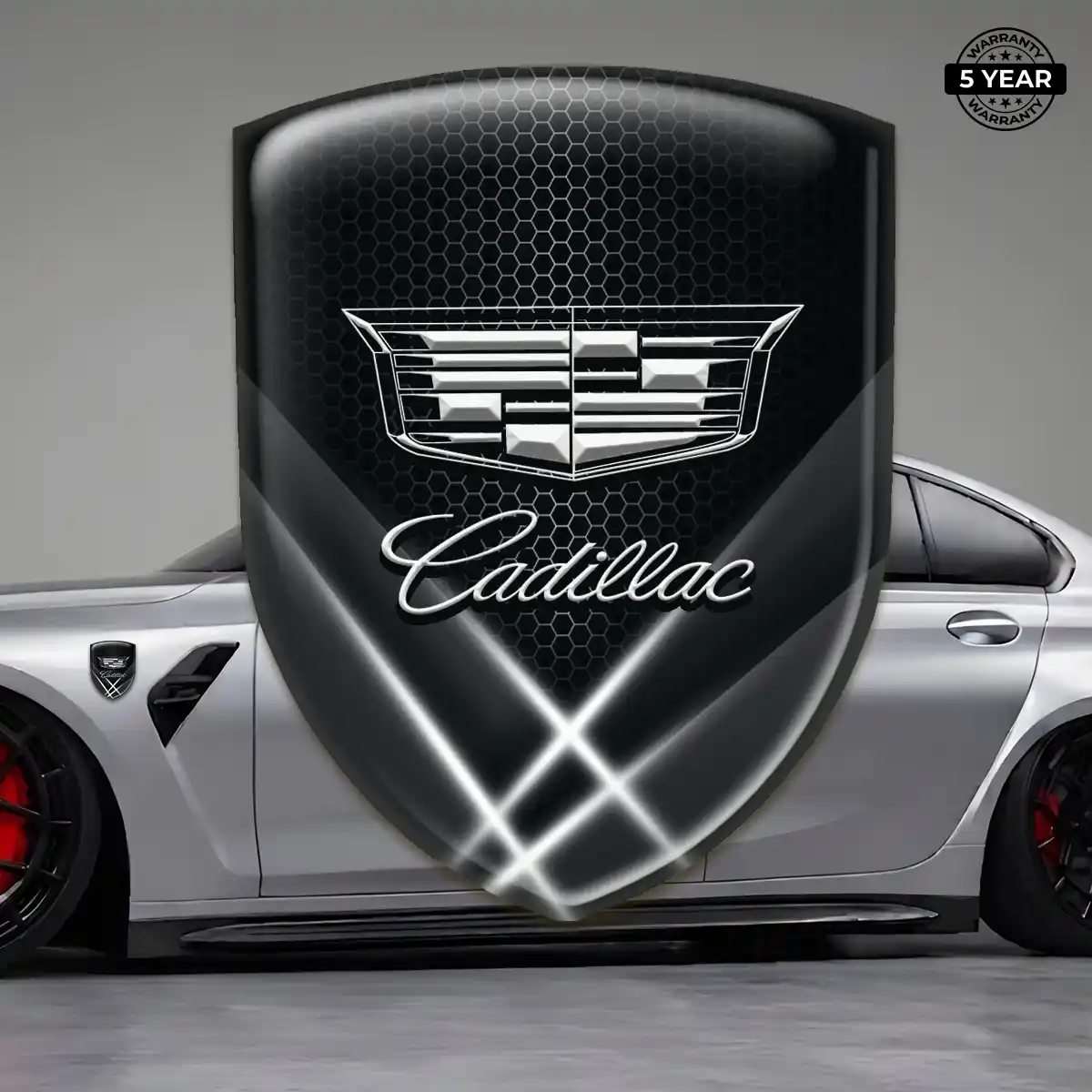 Cadillac Emblem Crest Sleek Style