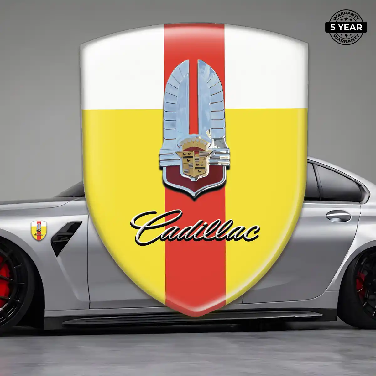 Cadillac Emblem Crest Sport Tuning