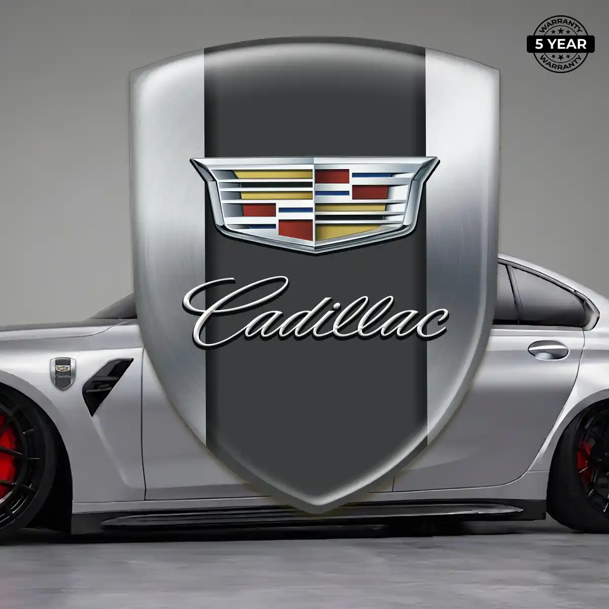 Cadillac Emblem Crest Vortex Series