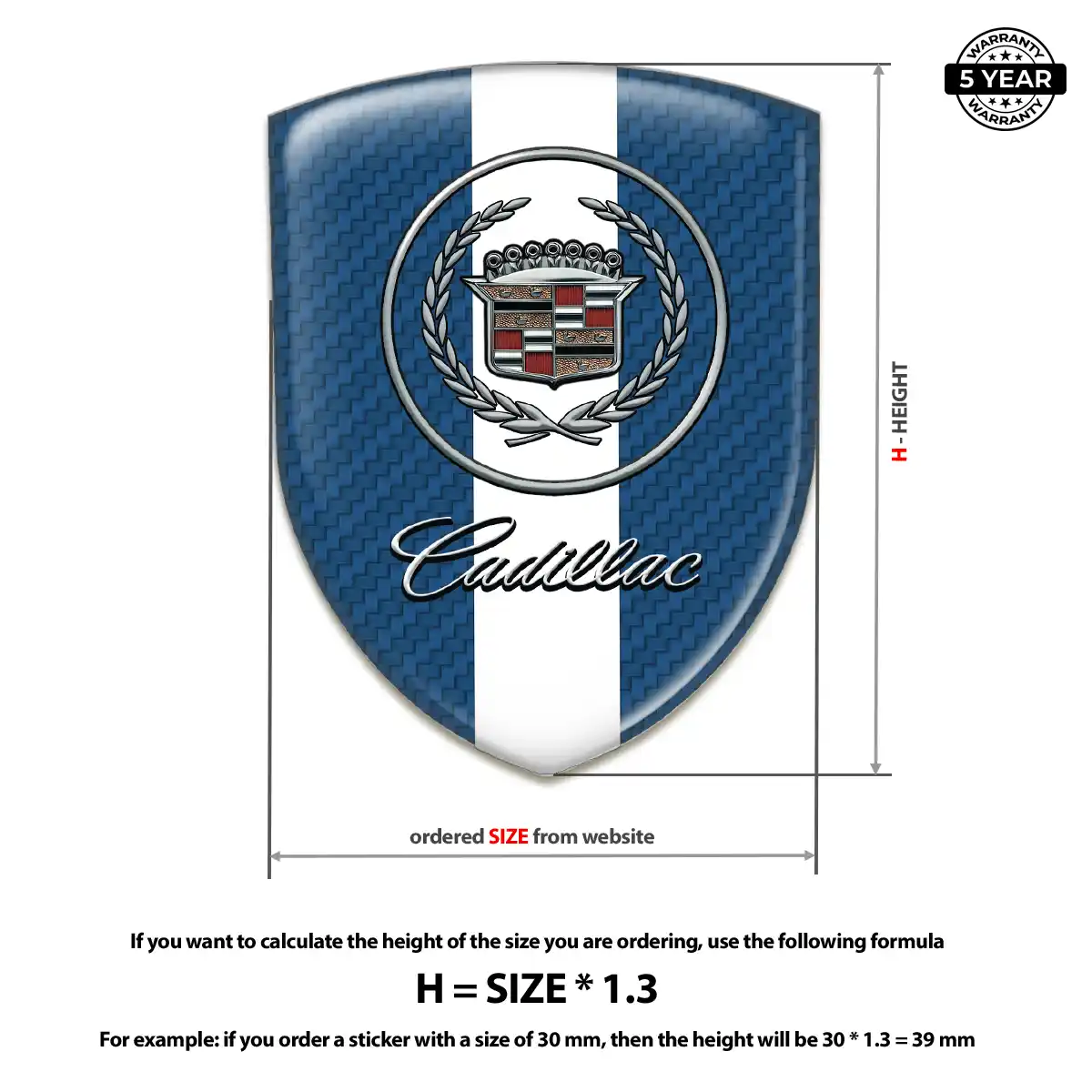 Cadillac Emblem Deluxe Edition