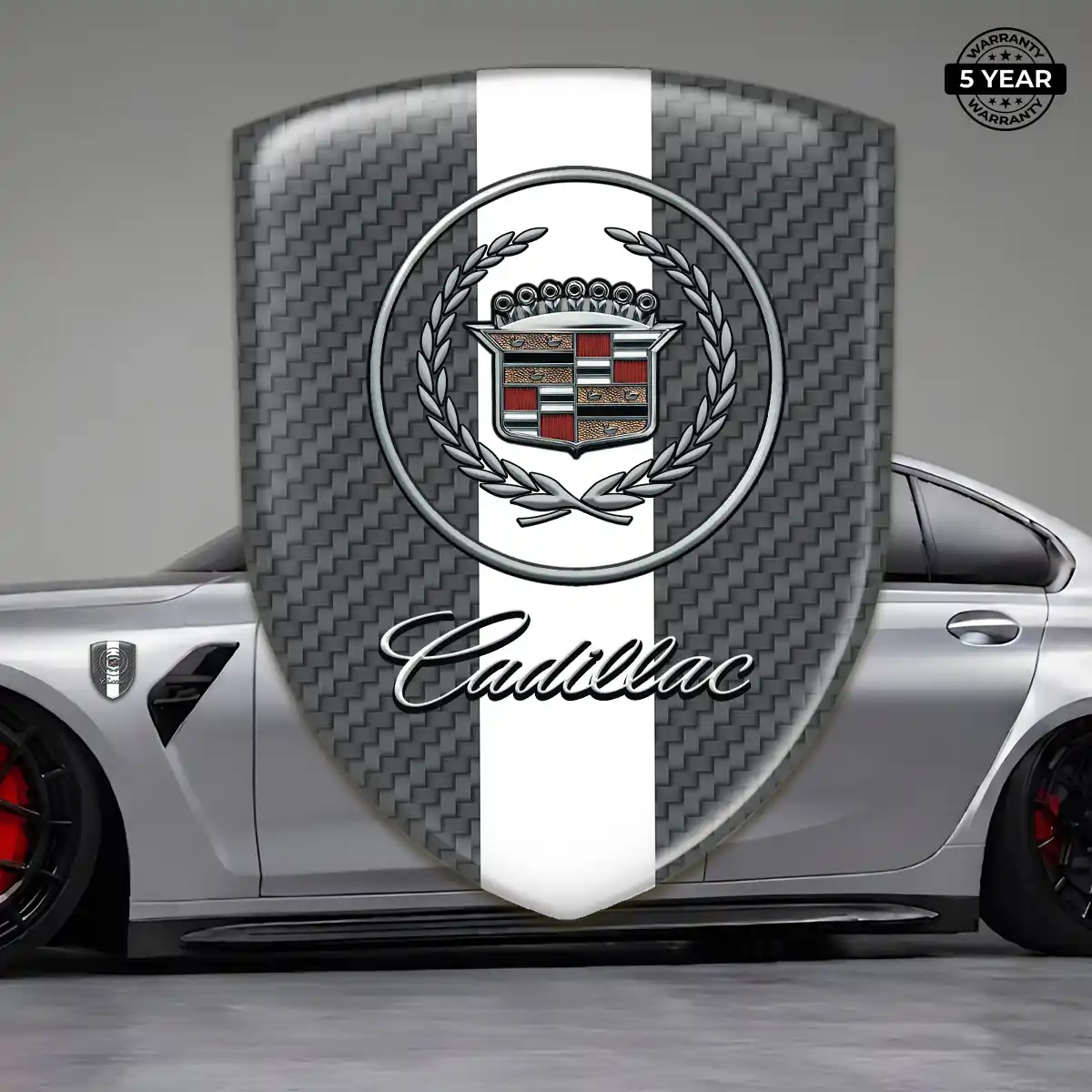 Cadillac Emblem Domed Badge Cabin Style