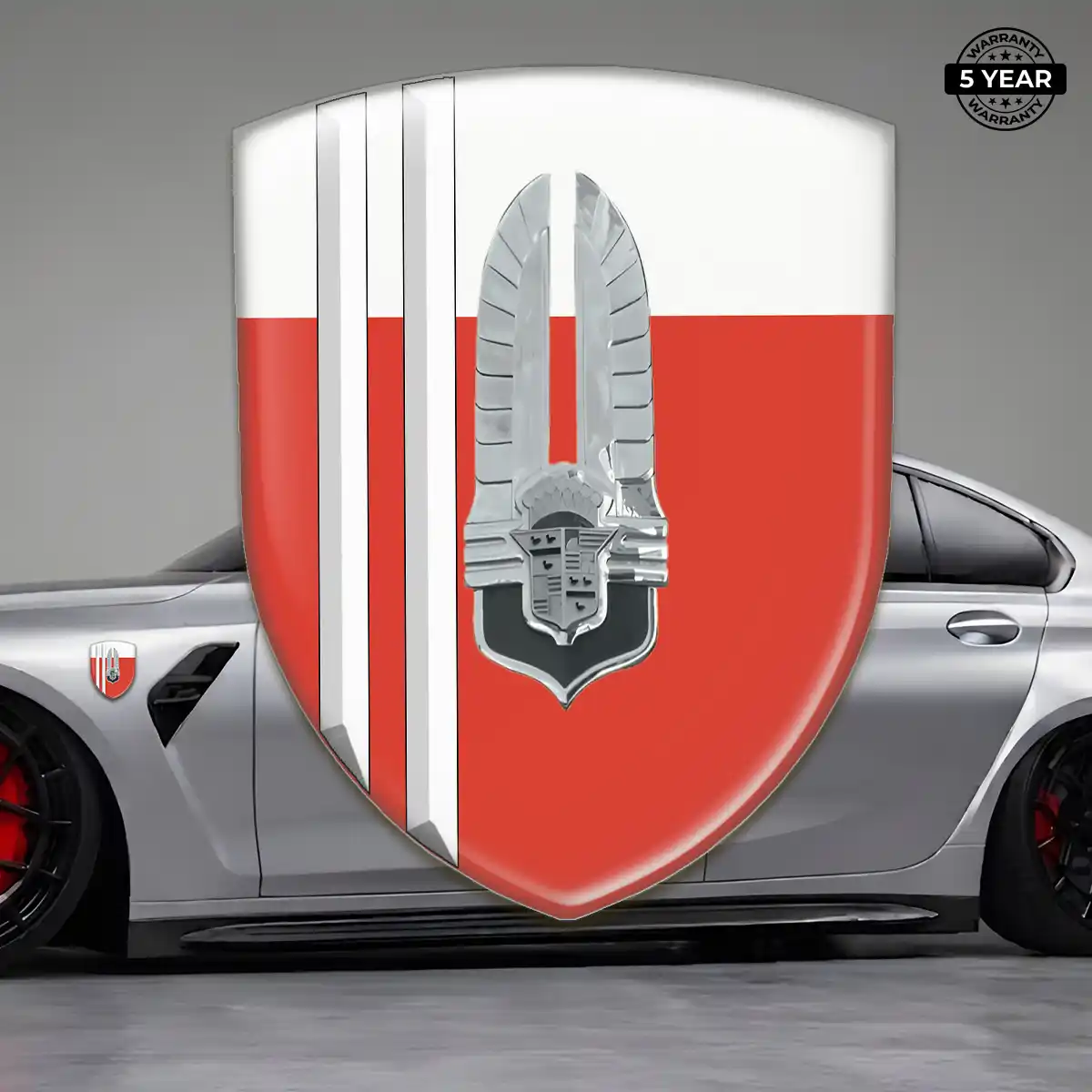 Cadillac Emblem Domed Badge Elite Finish