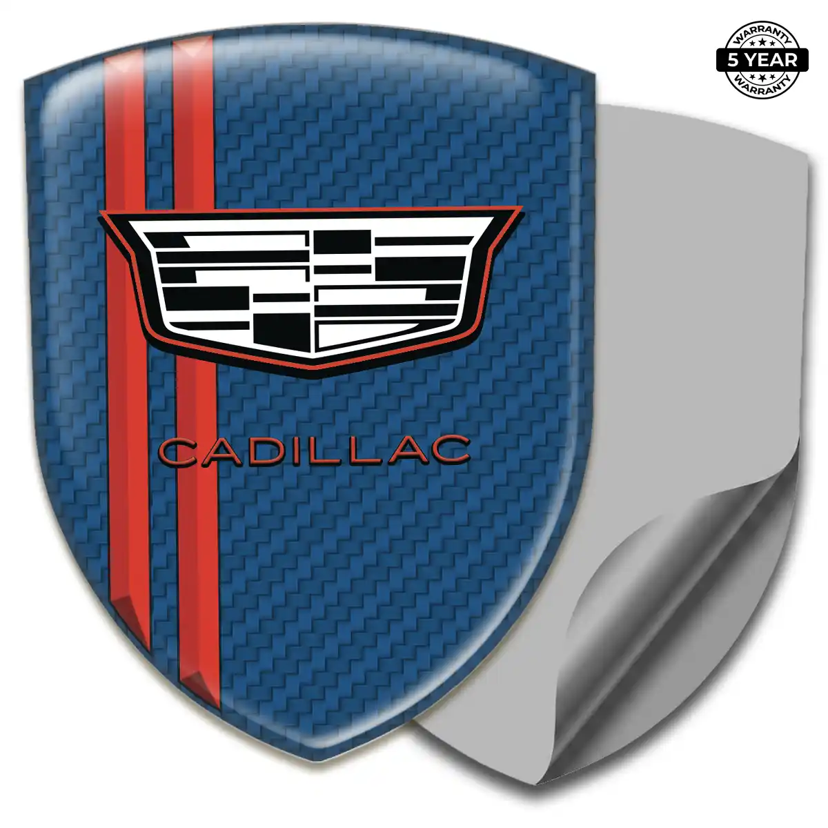 Cadillac Emblem Domed Badge Outer Style