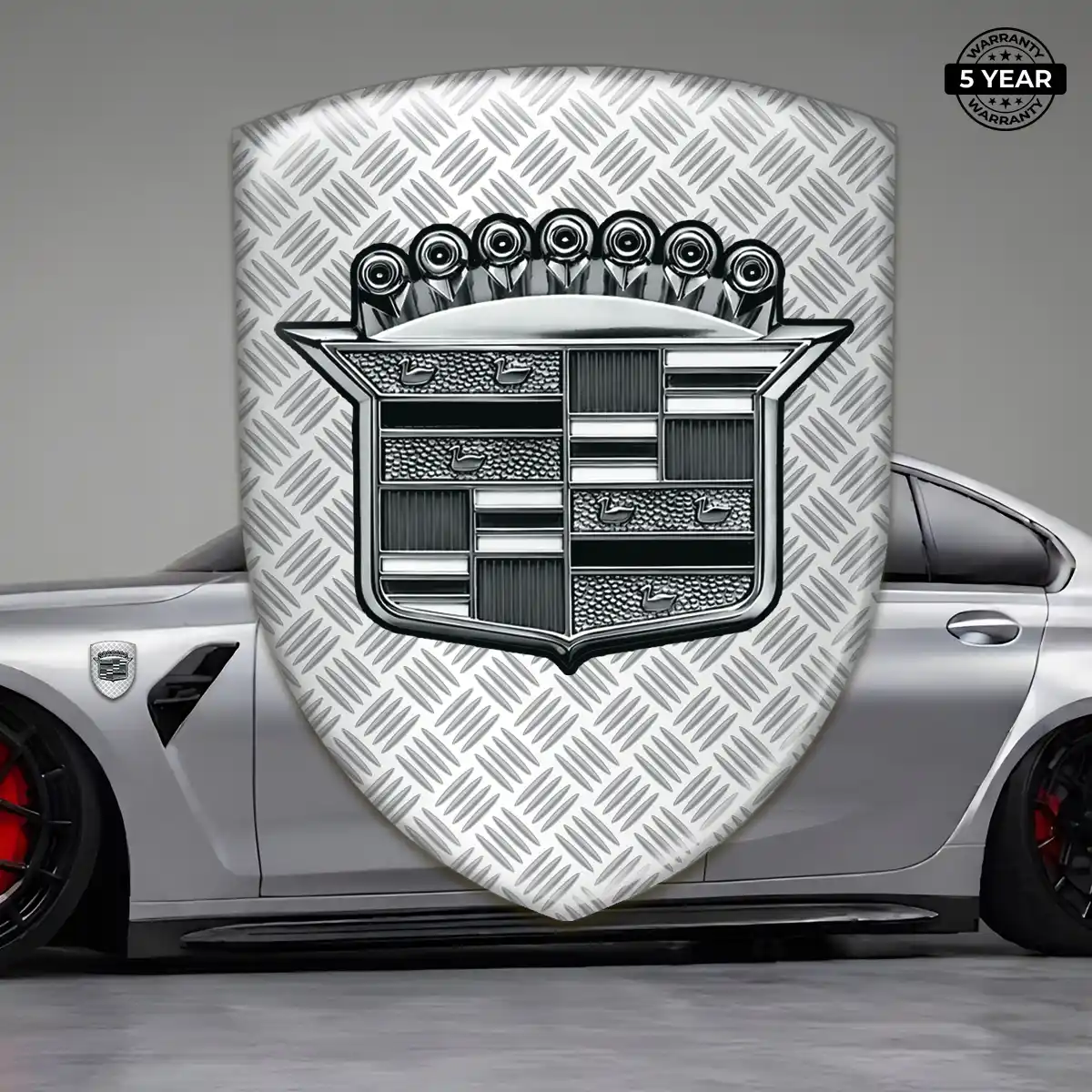 Cadillac Emblem Domed Badge Signature Grade