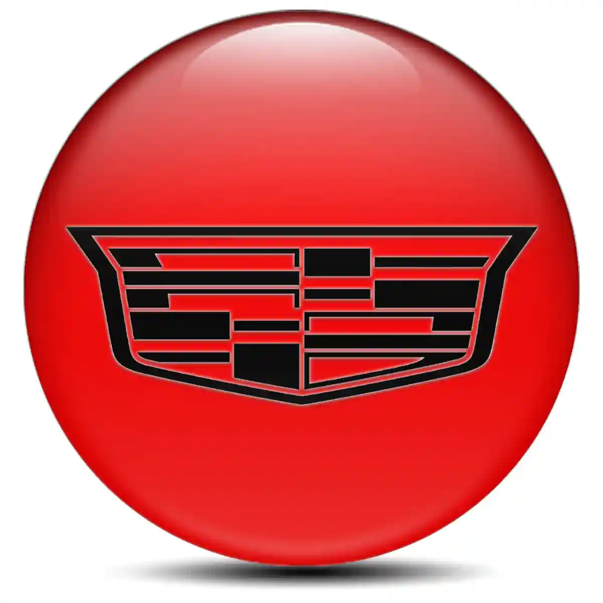 Cadillac Emblem Epoxy Self-Adhesive High Quality