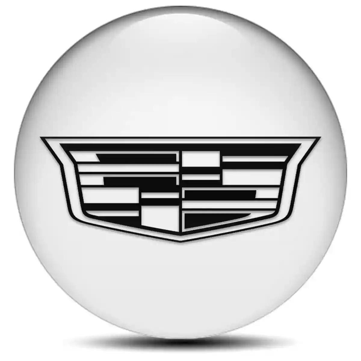 Cadillac Emblem Epoxy Self-Adhesive Luxury Edition