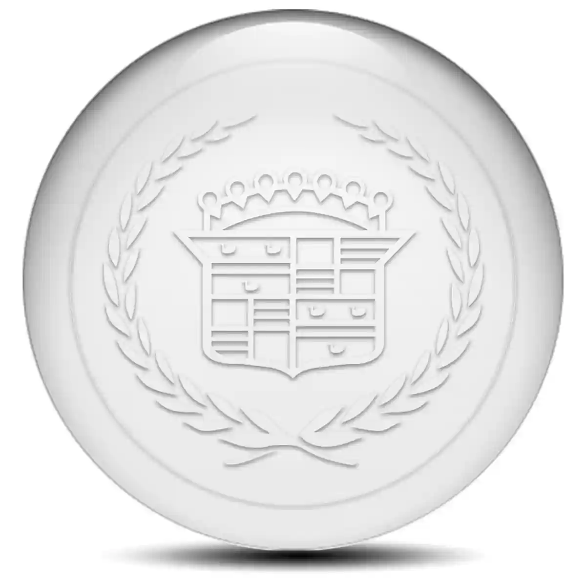 Cadillac Emblem Epoxy Self-Adhesive Premium Quality