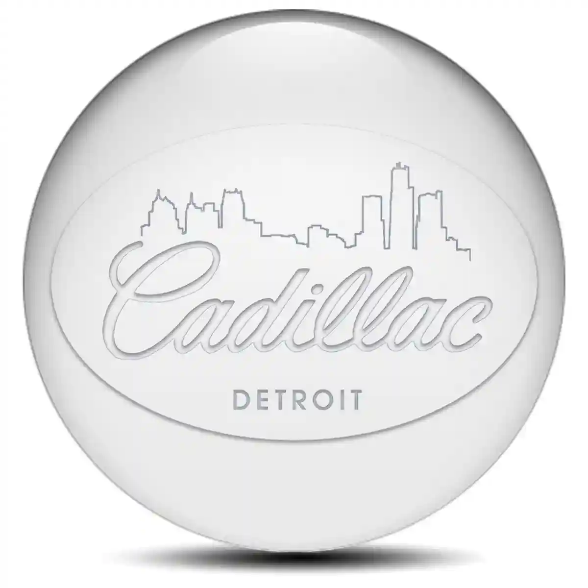 Cadillac Emblem Epoxy Self-Adhesive Stylish Design