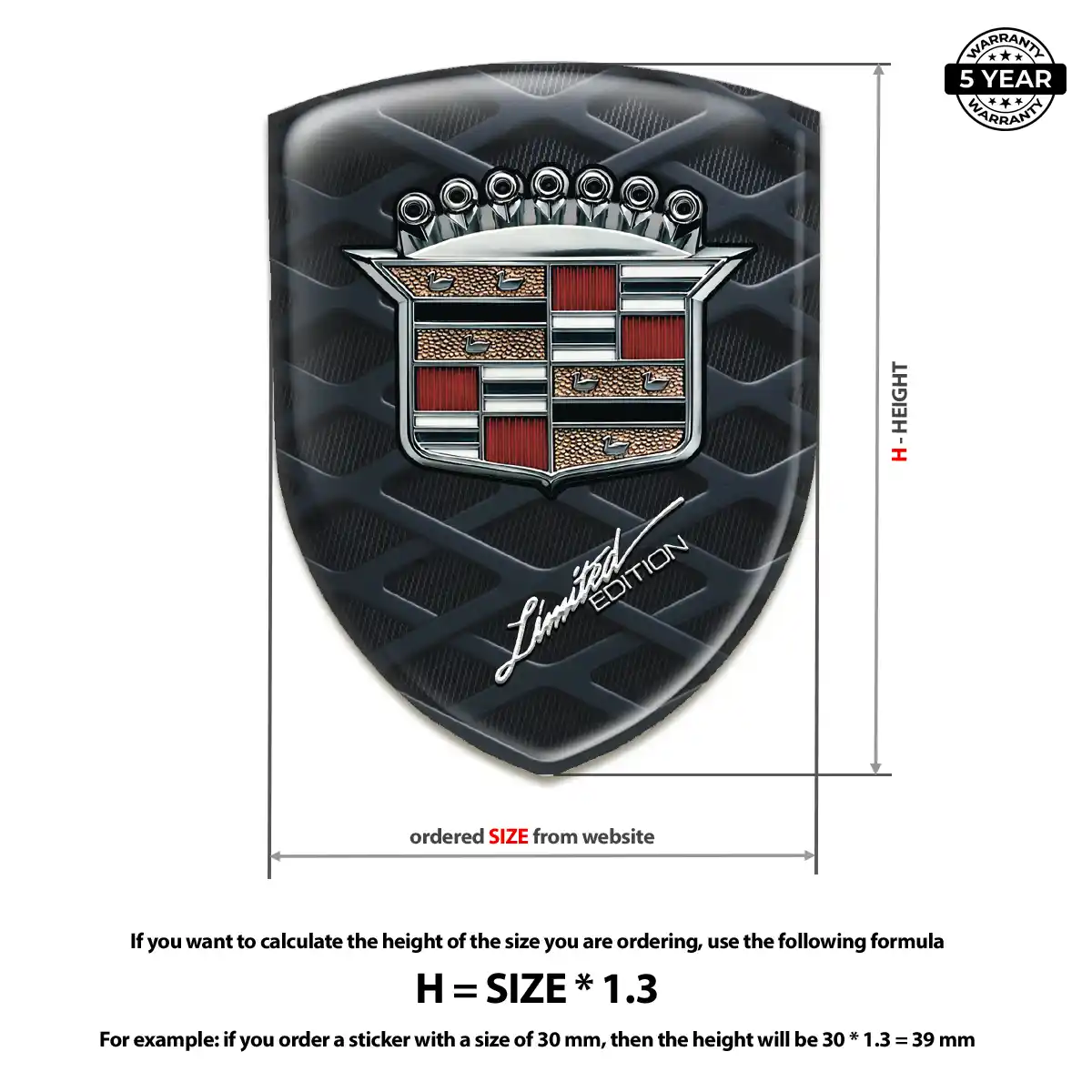 Cadillac Emblem Exterior Luxe