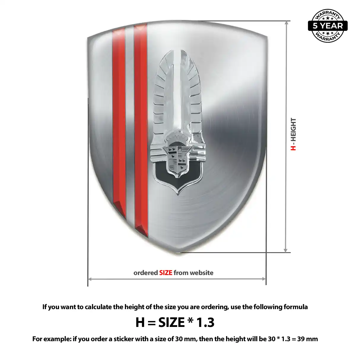 Cadillac Emblem Logo Badge Elite Edition