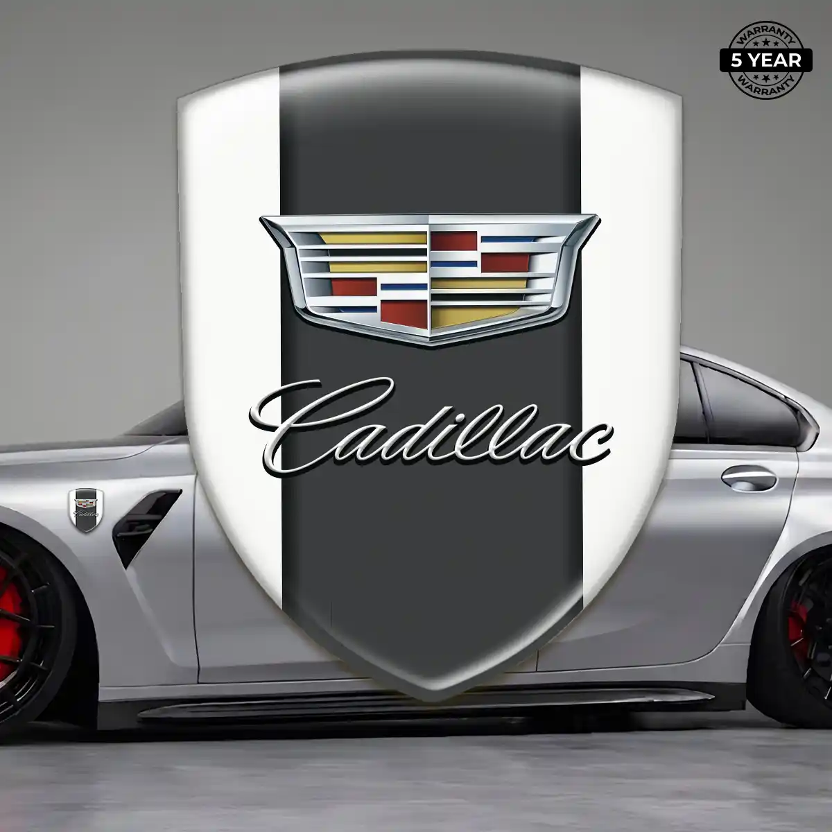 Cadillac Emblem Logo Badge Elite Finish