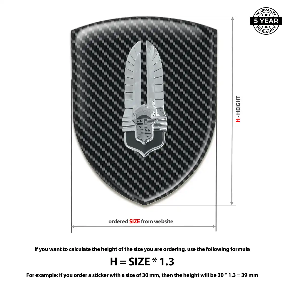 Cadillac Emblem Logo Badge Exclusive Series