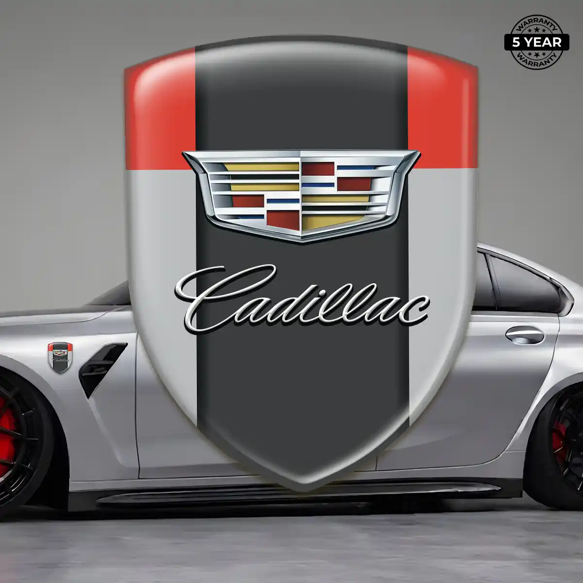 Cadillac Emblem Logo Badge Marked Edition