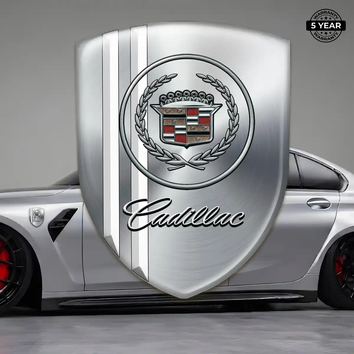 Cadillac Emblem Logo Badge Opulent Line