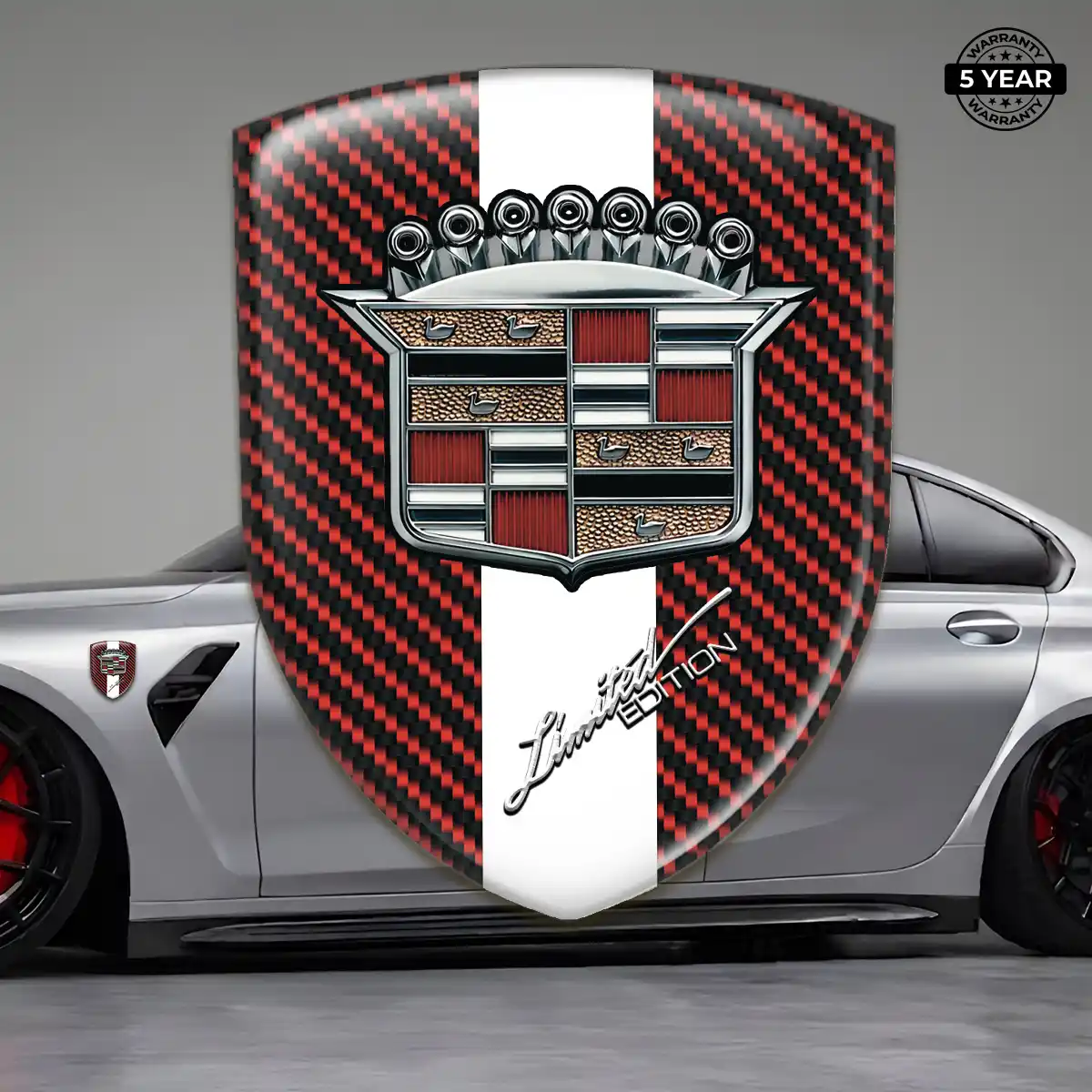Cadillac Emblem Logo Badge Signature Edition