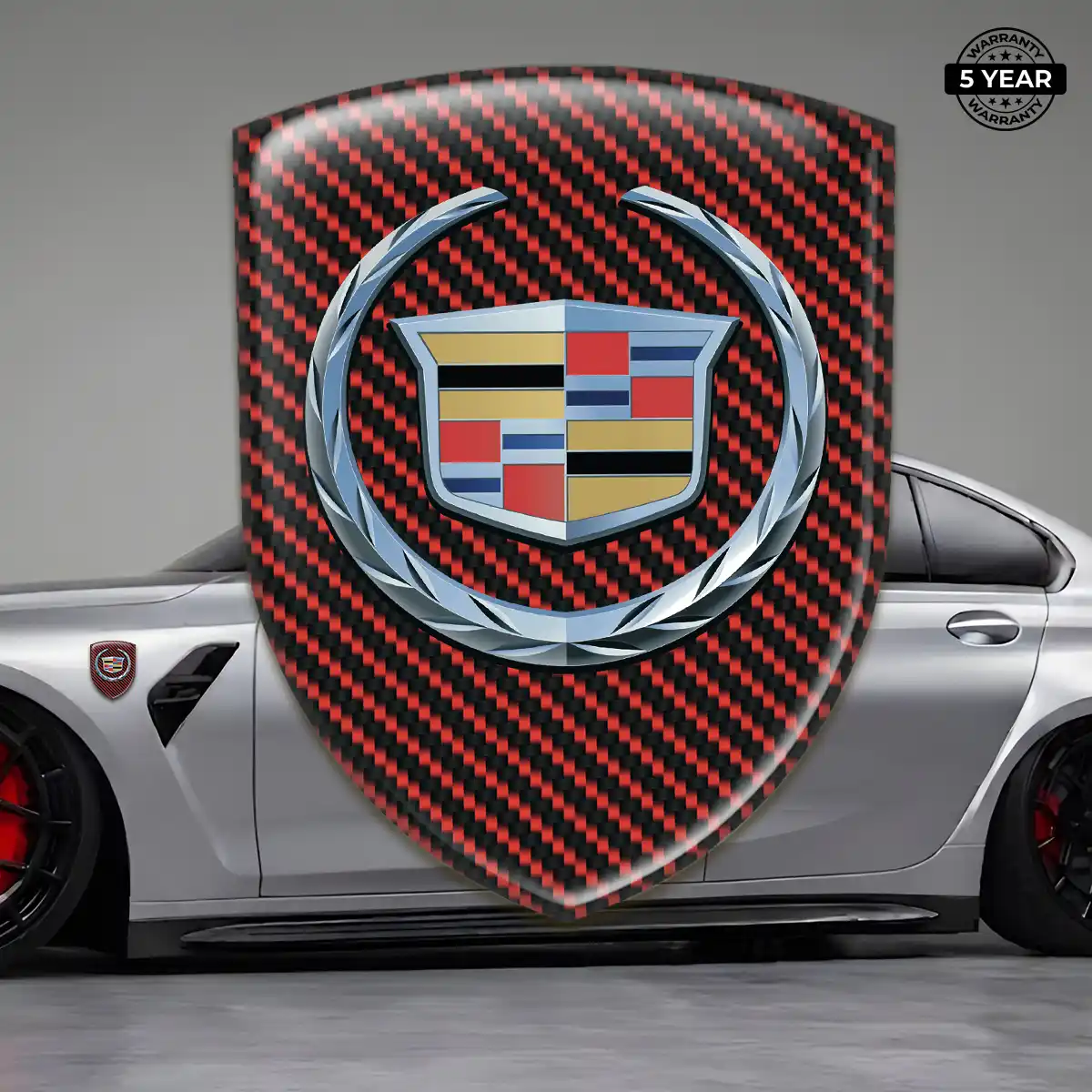 Cadillac Emblem Logo Badge Signature Grade