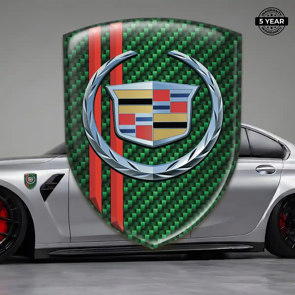 Cadillac Emblem Logo Badge Superior Craft