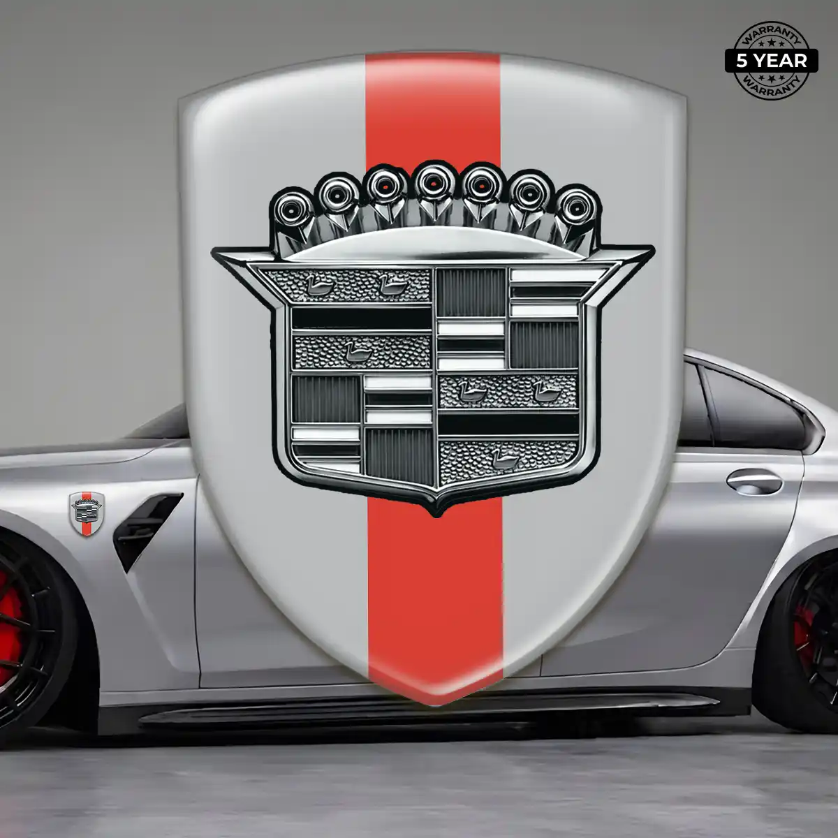 Cadillac Emblem Logo Deluxe Edition