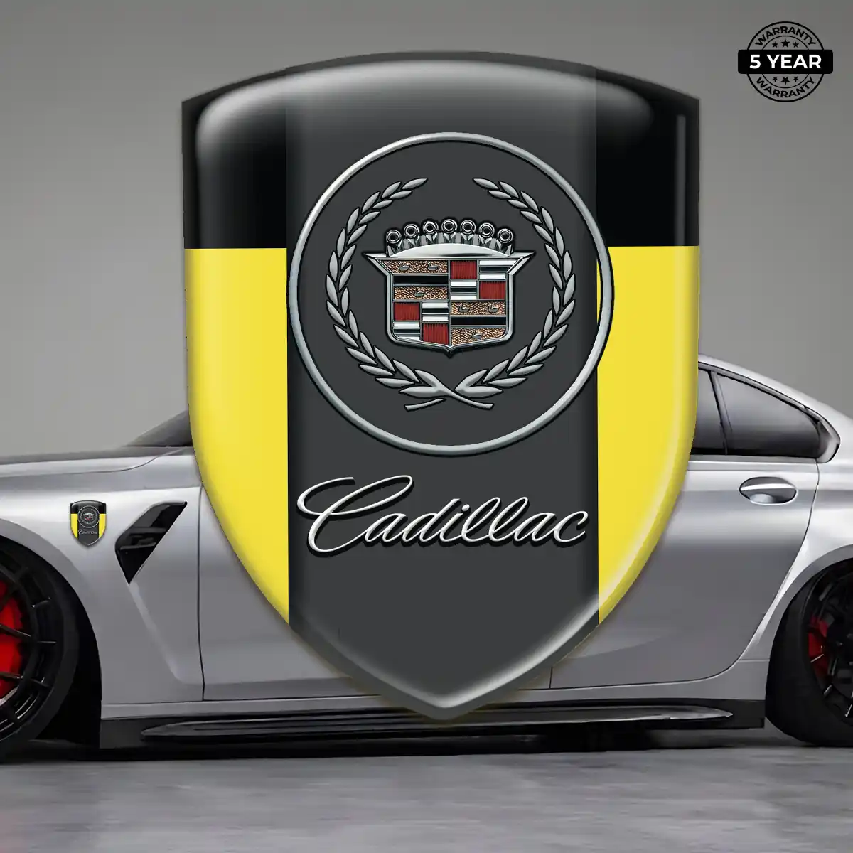 Cadillac Emblem Logo Elite Edition