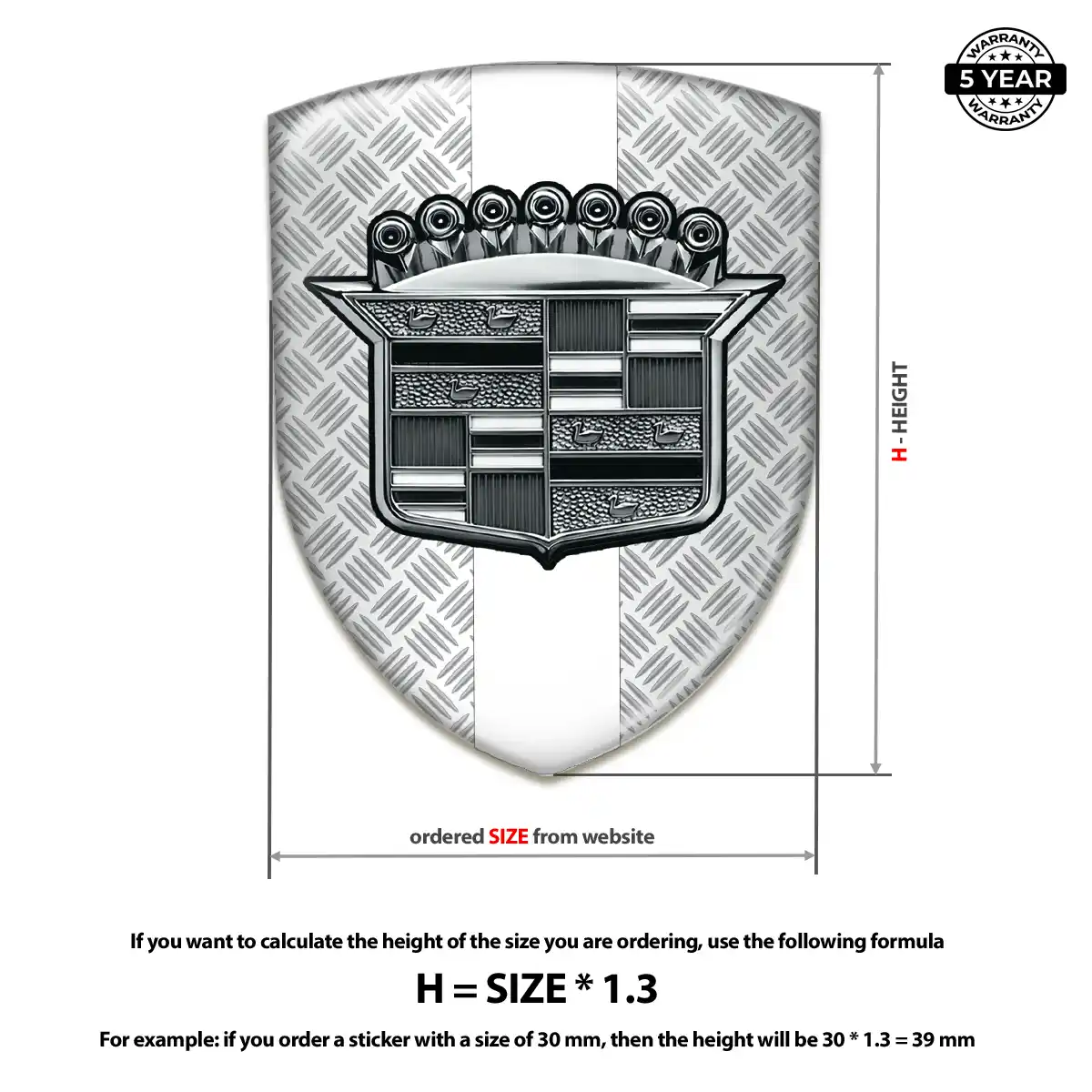 Cadillac Emblem Logo Exterior Luxe