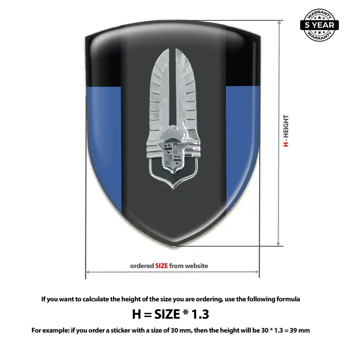 Cadillac Emblem Logo Outer Style